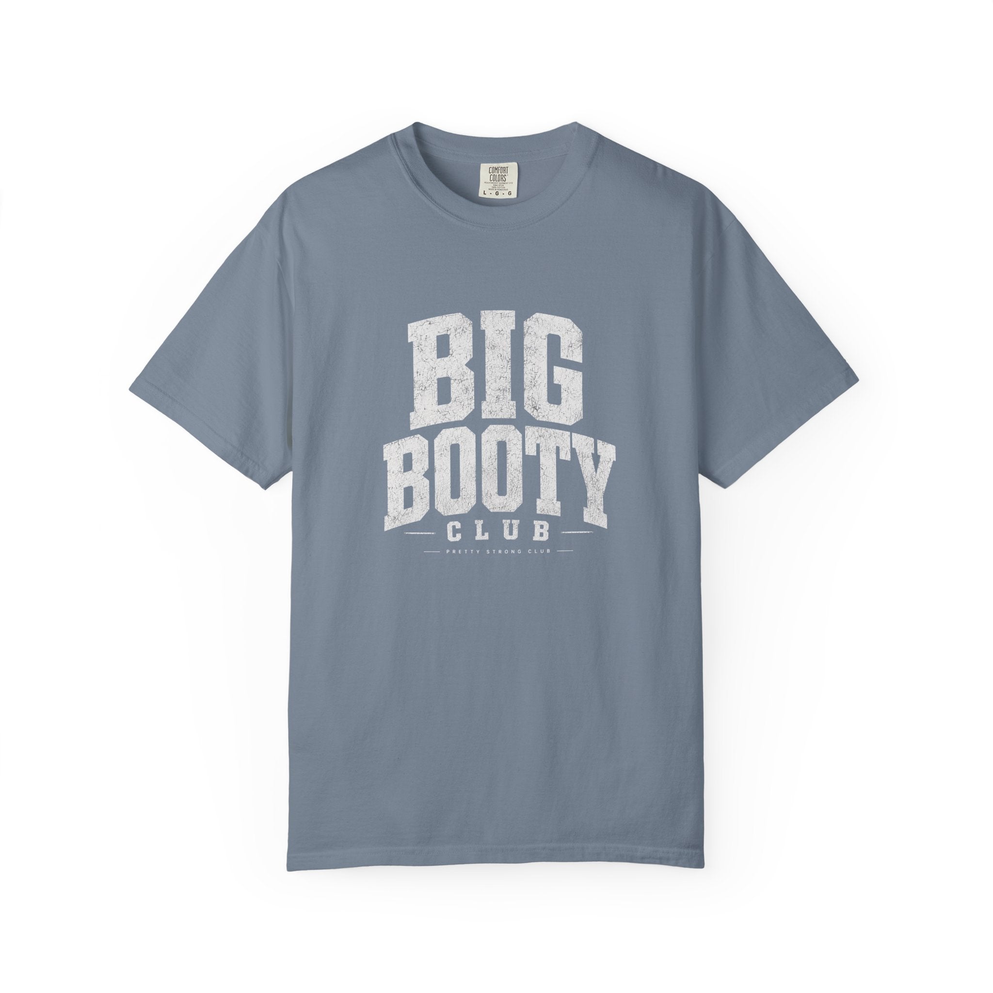 Big Booty Club T-Shirt — Retro Collegiate Graphic Tee