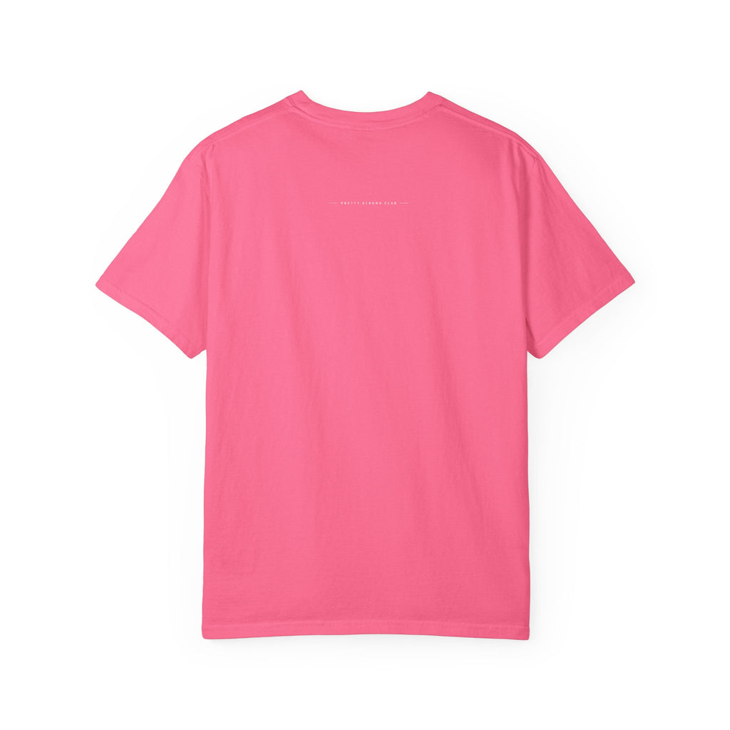 T-Shirt — Subtle Embossed "God Bless" Minimalist White Tee