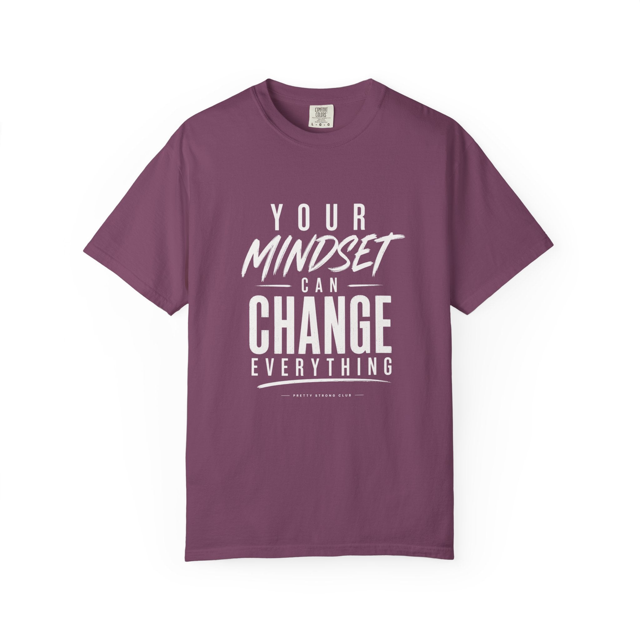 Mindset Can Change Everything T-Shirt — Motivational Graphic Tee