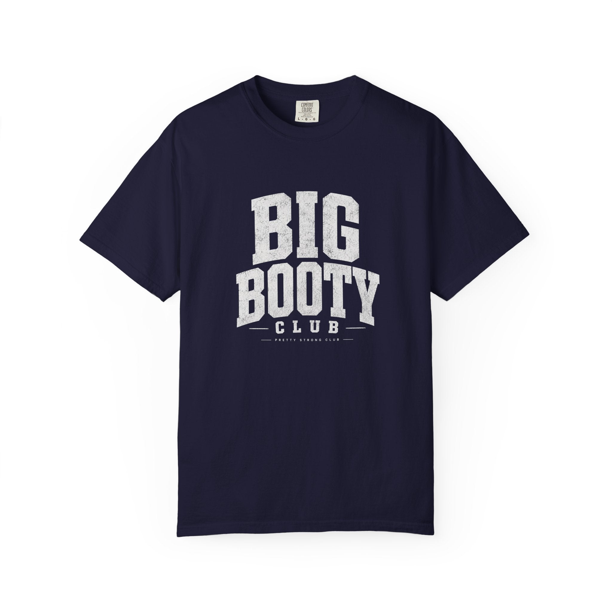 Big Booty Club T-Shirt — Retro Collegiate Graphic Tee