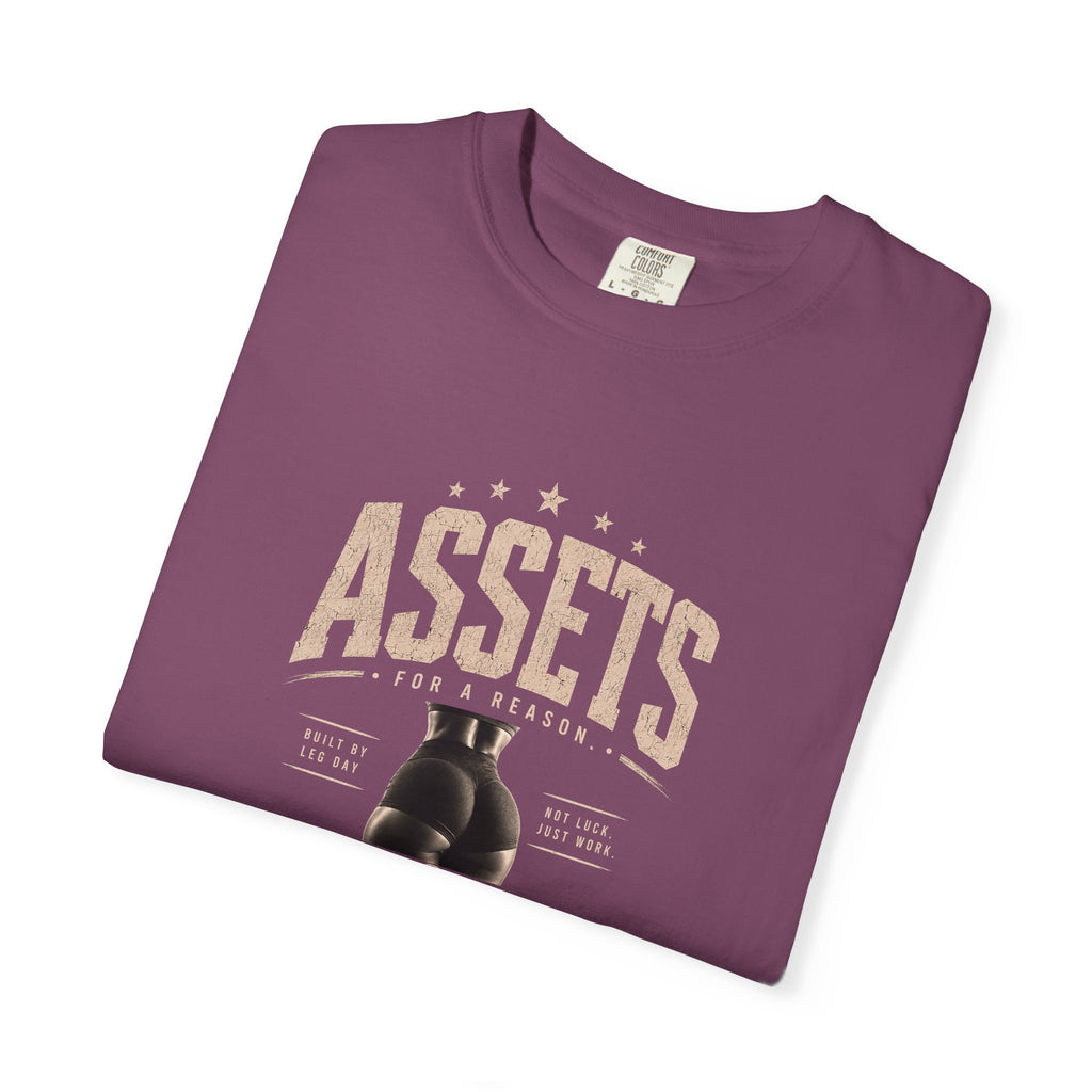 Assets Boxing Gloves T-Shirt — Vintage Gym Tee for Fighters & Fitness Fans
