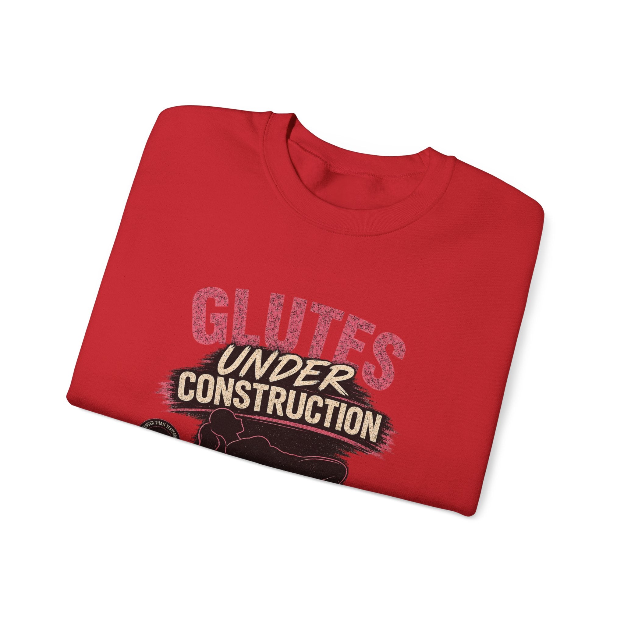 Glute Day Crewneck Sweatshirt – "Another Day Another Glute Day" Fitness Pullover