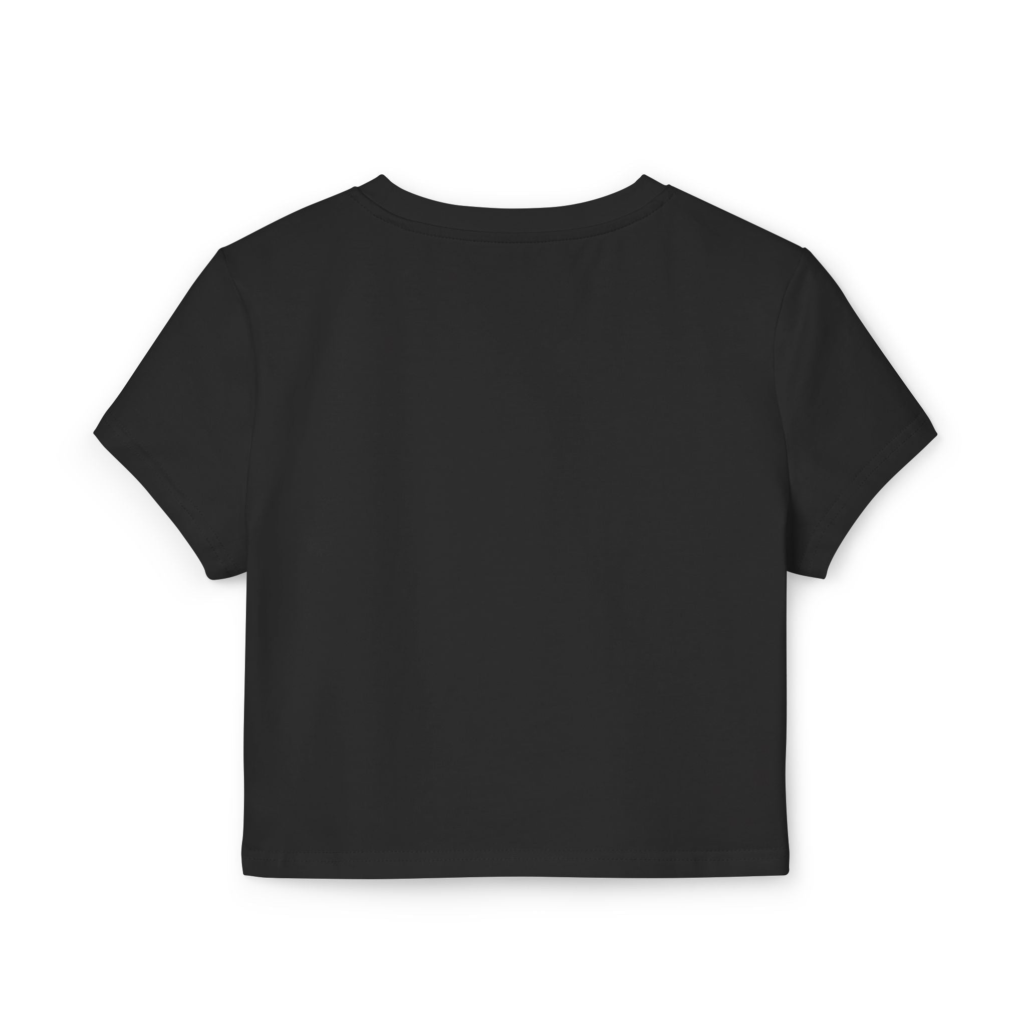 Glutes Under Construction Baby Tee — Women’s Fitness Crop Top