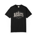 Assets Barbell T-Shirt — Vintage Fitness Graphic Tee