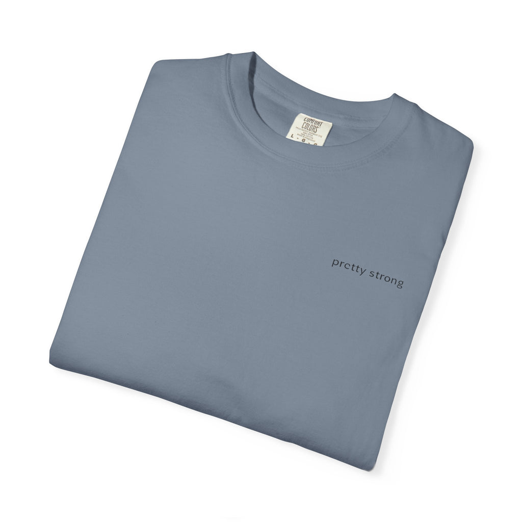 Graphic T-Shirt — "Powered by Heavy Weights and Spite" Workout Tee