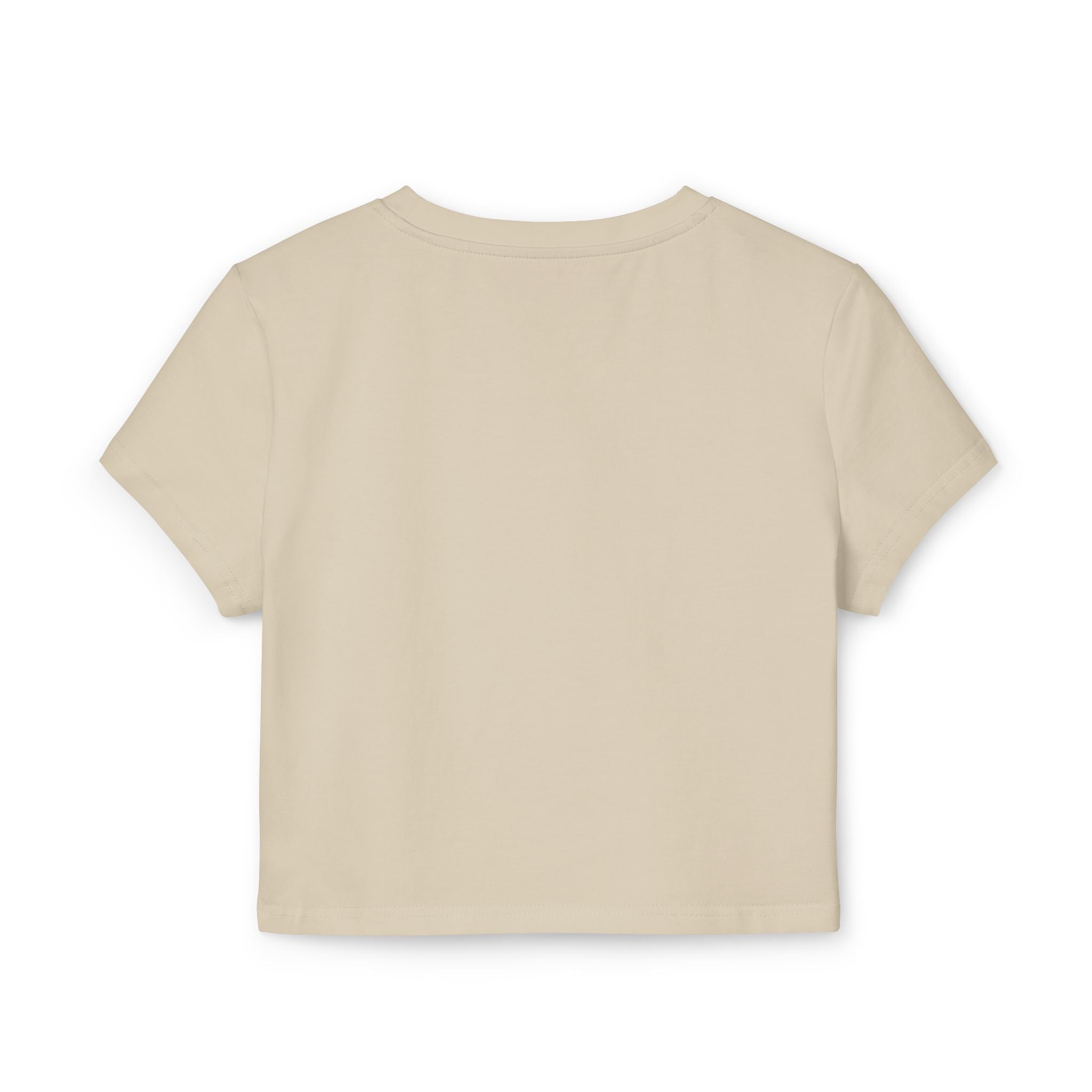 Running & Determination Women's Baby Tee — Motivational Runner Crop Top