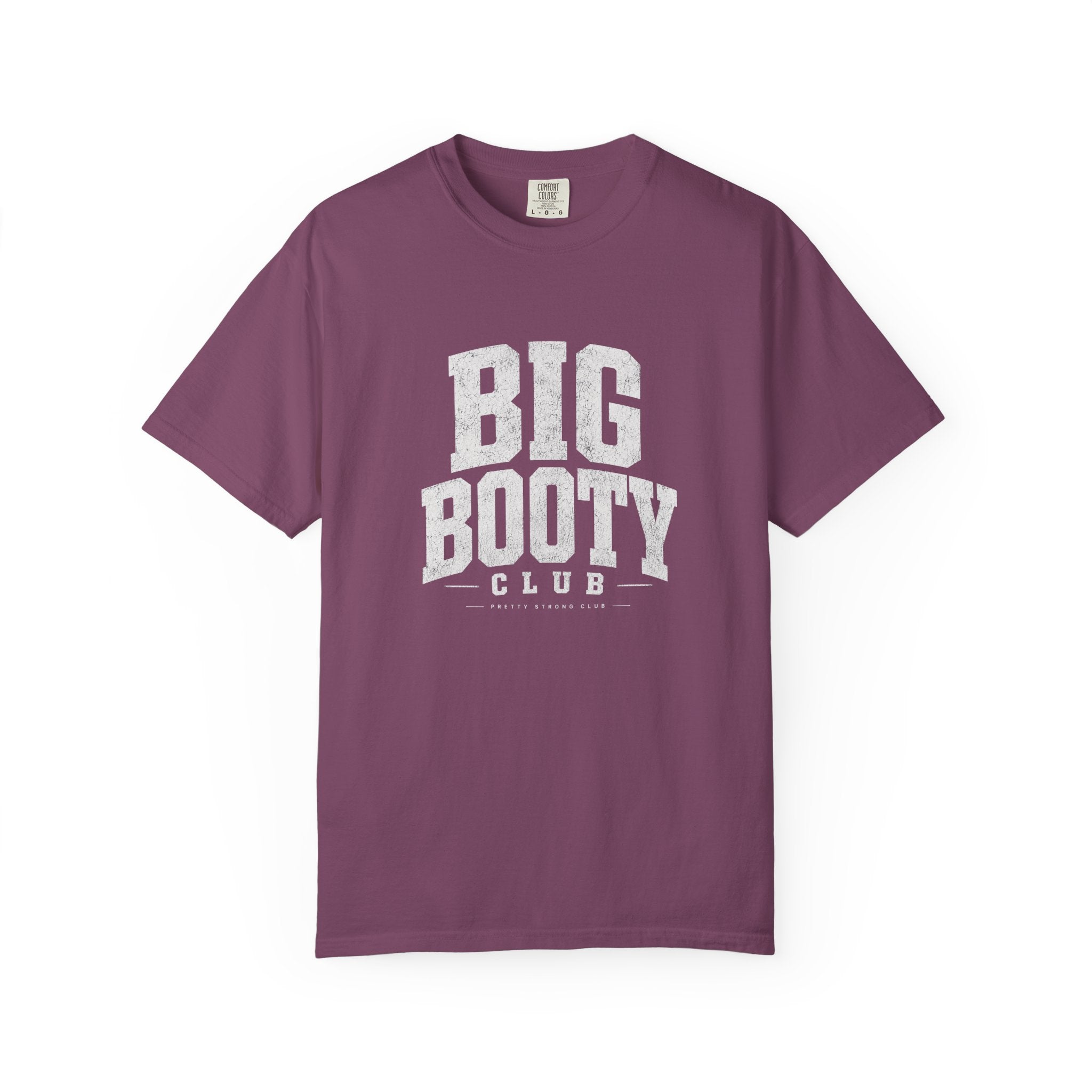 Big Booty Club T-Shirt — Retro Collegiate Graphic Tee