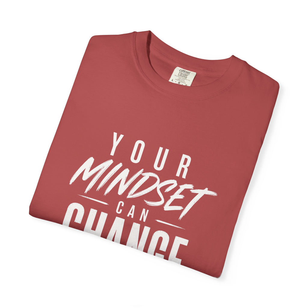 Mindset Can Change Everything T-Shirt — Motivational Graphic Tee