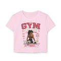Gym Girl Do It Better Women's Baby Tee — Fitness Motivational Crop Top