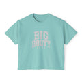 Big Booty Club Boxy Tee — Women's Crop Graphic T-Shirt