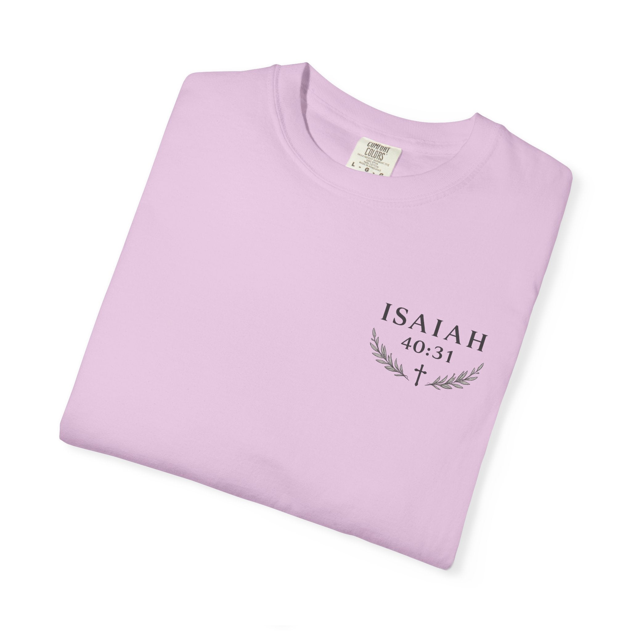 Hope Is the Lord T-Shirt — "Those Who Hope" Isaiah 40:31 Inspirational Christian Tee