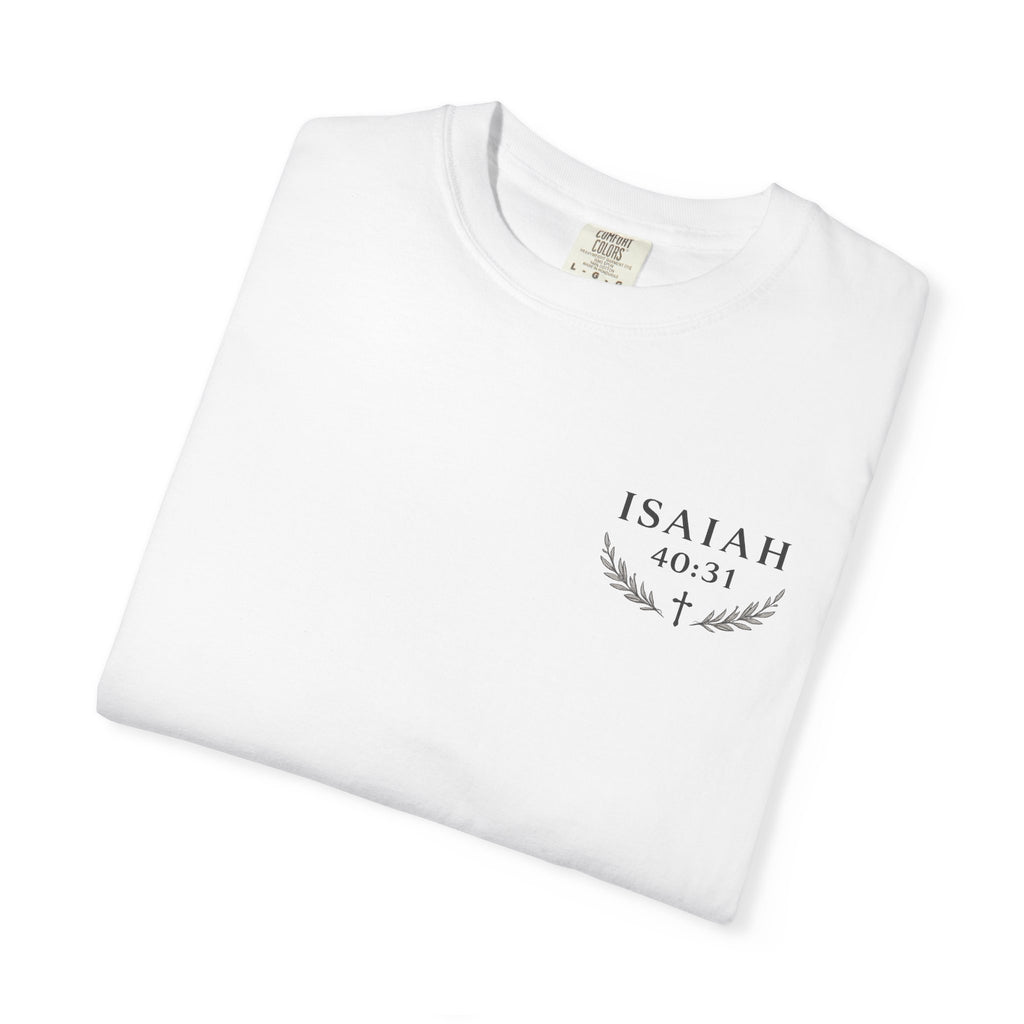 Hope Is the Lord T-Shirt — "Those Who Hope" Isaiah 40:31 Inspirational Christian Tee