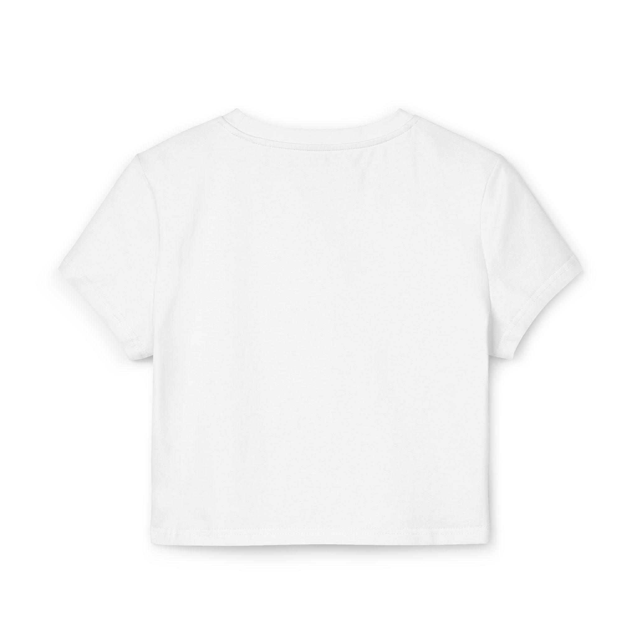 Glutes Under Construction Baby Tee — Women’s Fitness Crop Top