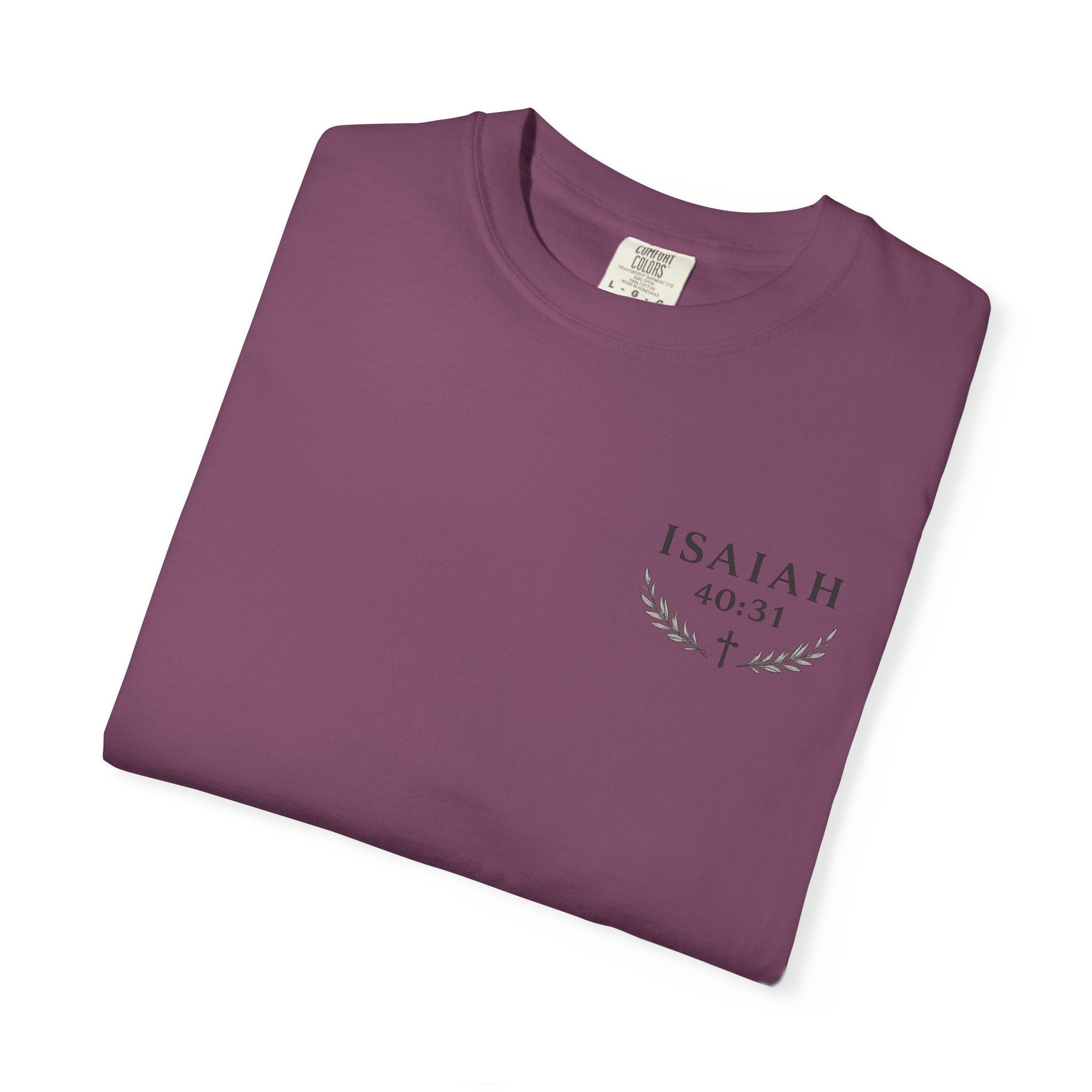 Hope Is the Lord T-Shirt — "Those Who Hope" Isaiah 40:31 Inspirational Christian Tee