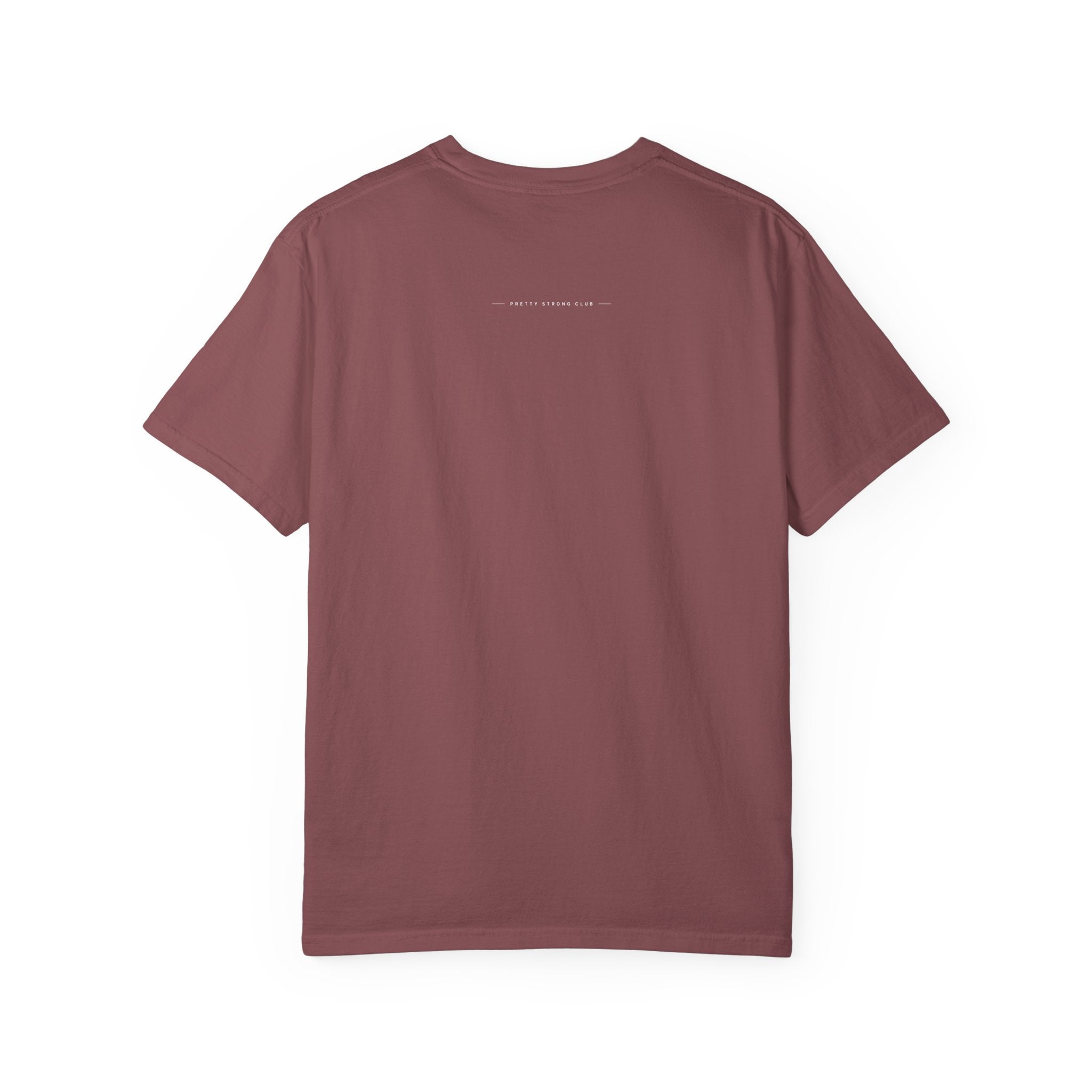 T-Shirt — Subtle Embossed "God Bless" Minimalist White Tee