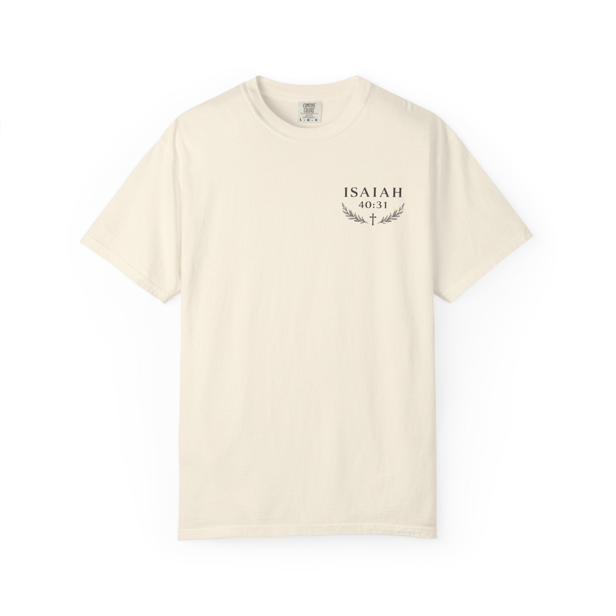 Hope Is the Lord T-Shirt — "Those Who Hope" Isaiah 40:31 Inspirational Christian Tee
