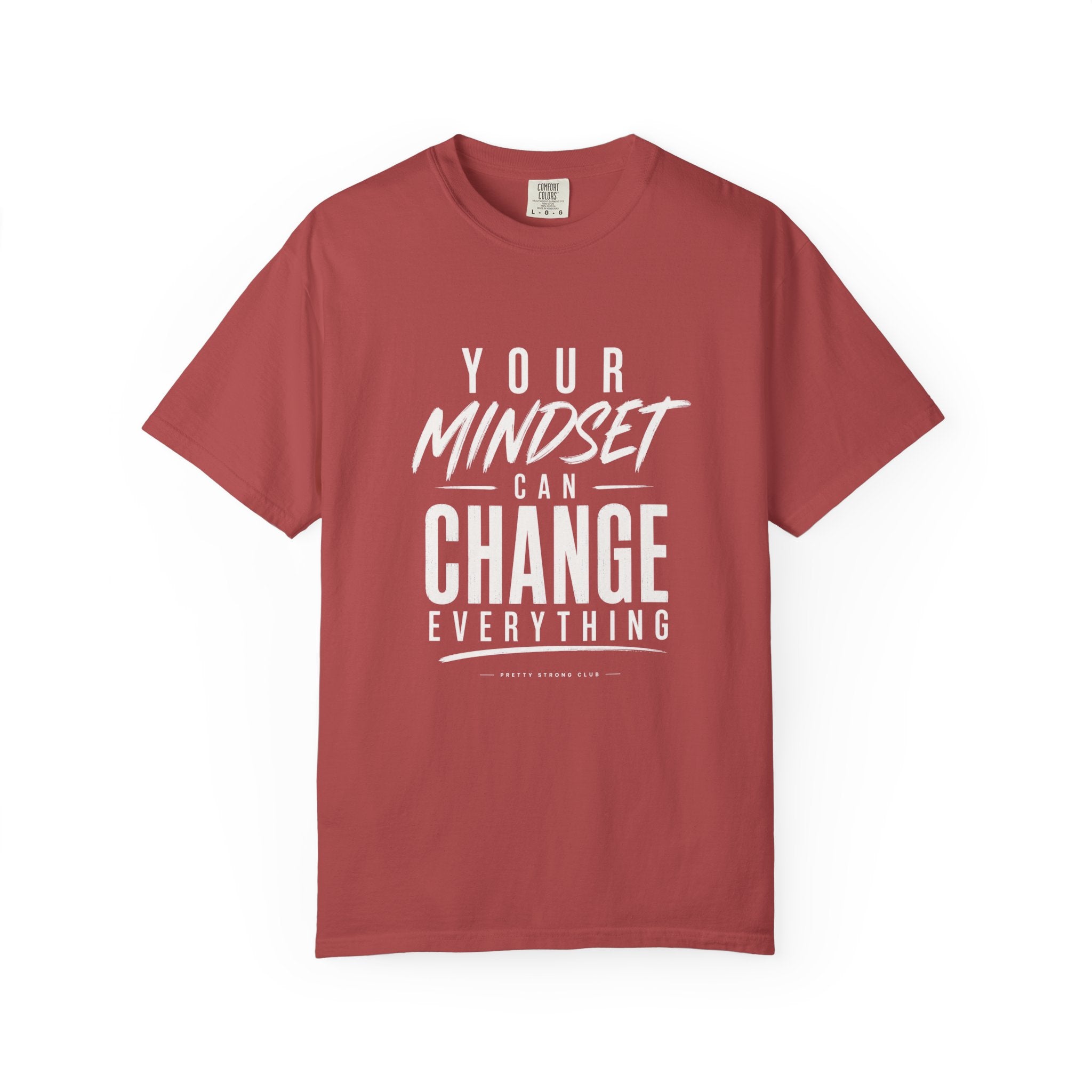 Mindset Can Change Everything T-Shirt — Motivational Graphic Tee