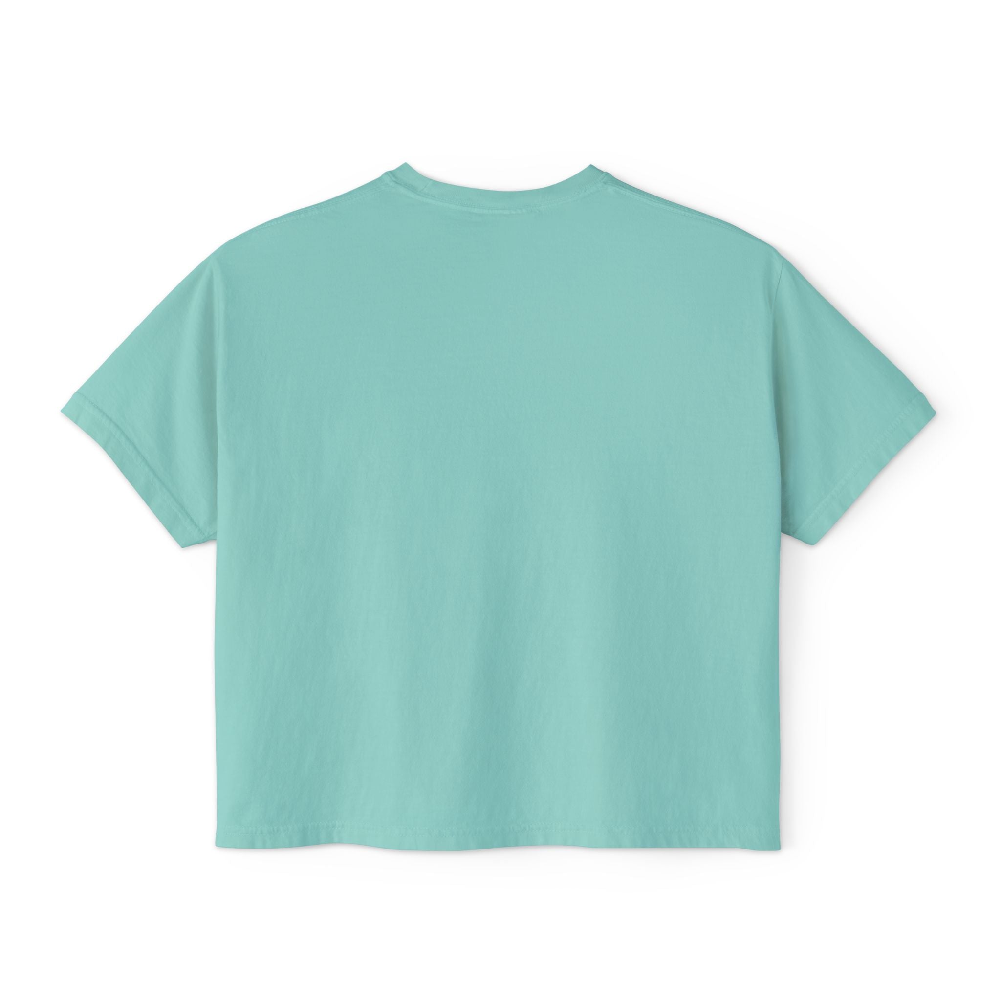 Confidence Is a Choice Women’s Boxy Tee — Empowering Pink Graphic Shirt