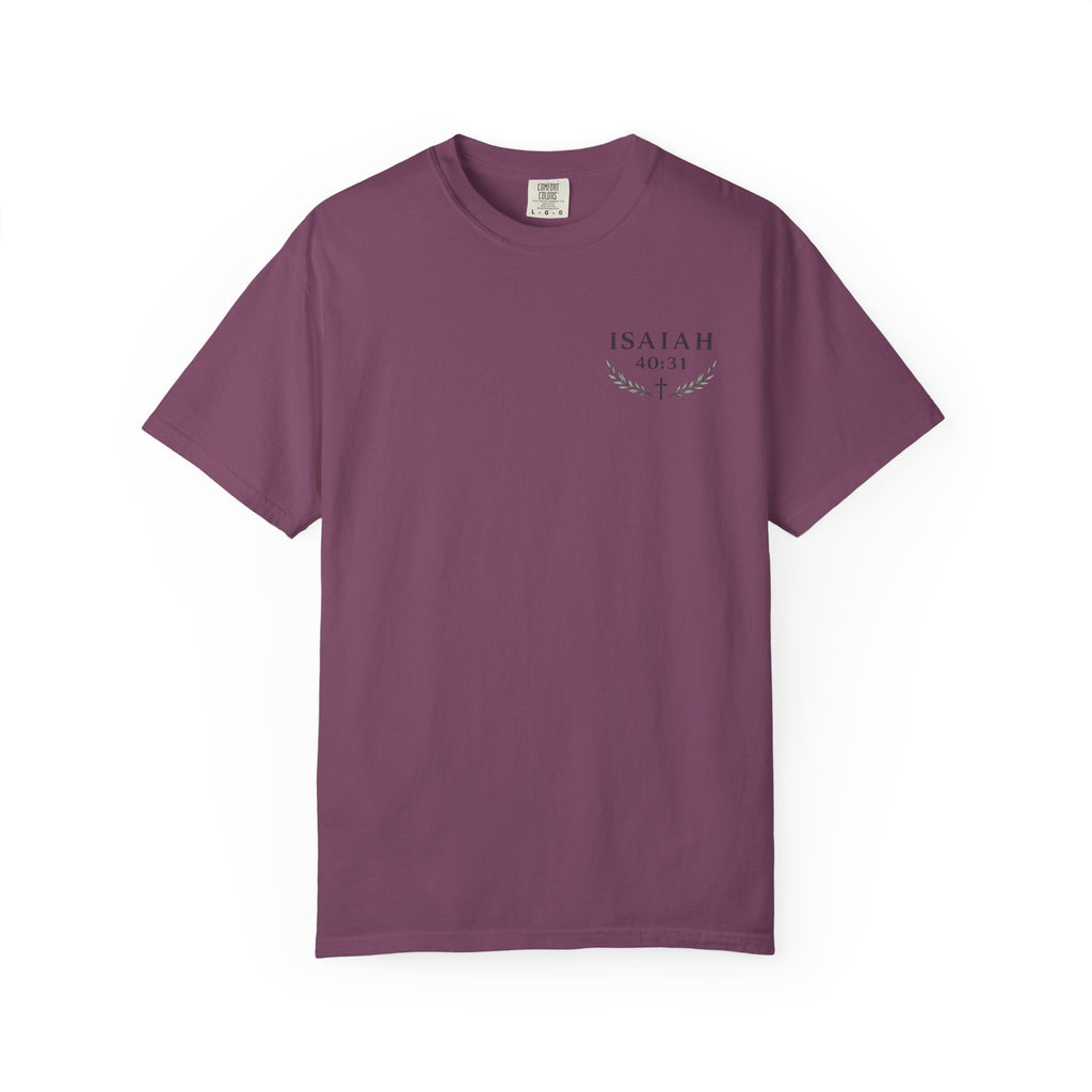 Hope Is the Lord T-Shirt — "Those Who Hope" Isaiah 40:31 Inspirational Christian Tee